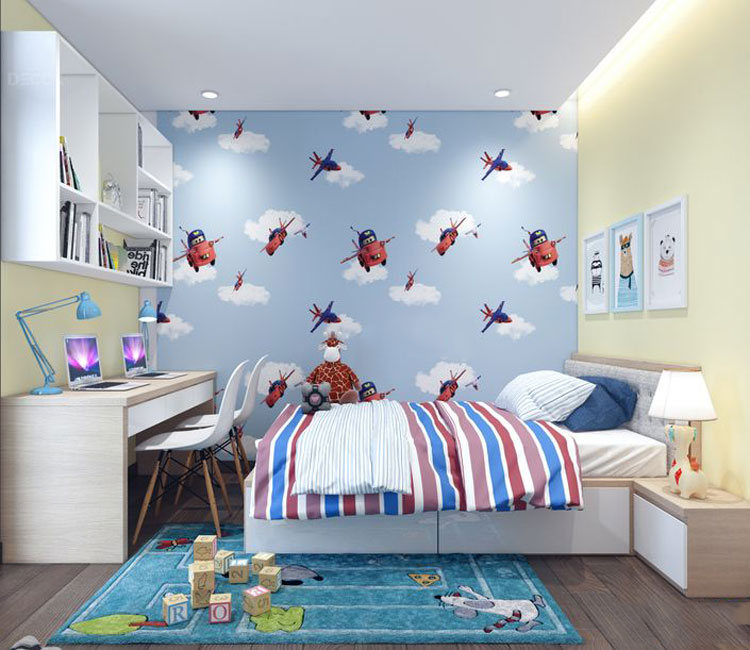 Thiết kế nội thất chung cư 85m2 HH2 Khu đô thị Linh Đàm 21