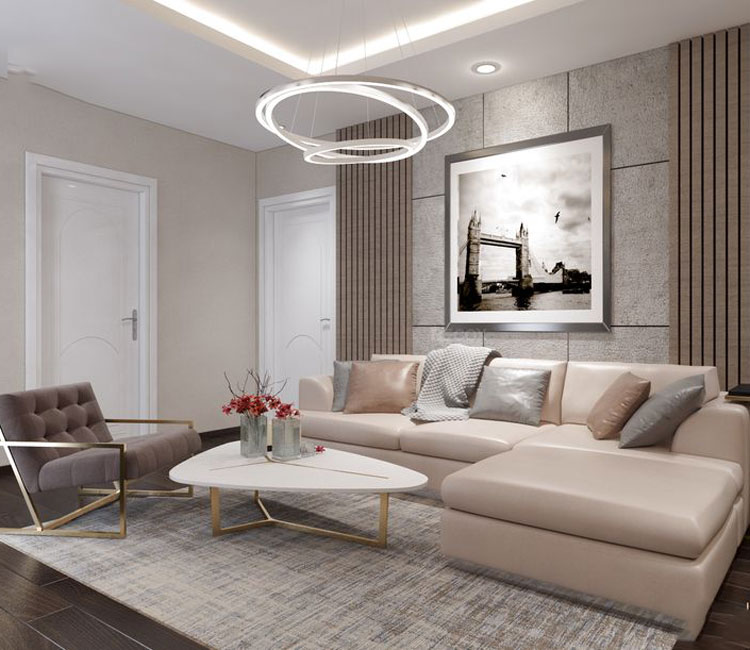 Thiết kế nội thất chung cư 85m2 HH2 Khu đô thị Linh Đàm 5