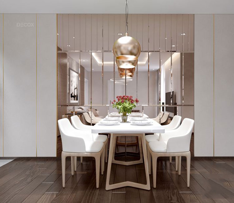 Thiết kế nội thất chung cư 85m2 HH2 Khu đô thị Linh Đàm 7