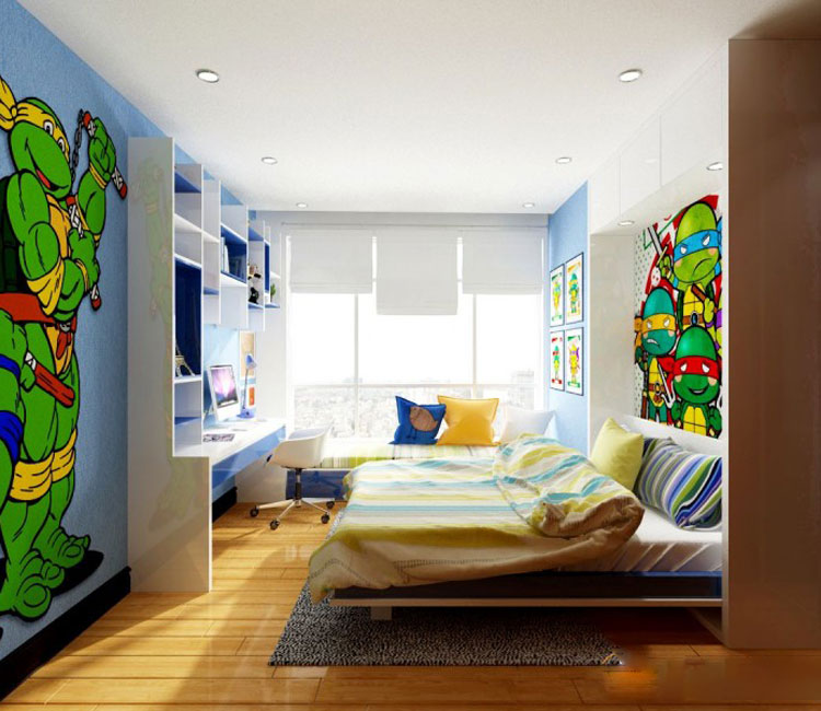 Thiết kế nội thất chung cư 115m2 chị Hảo 10