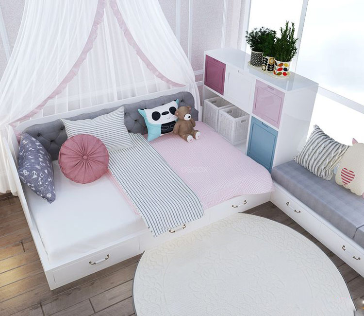 Thiết kế nội thất chung cư 118m2 tòa Intracom - Trung Văn 19 thiet-ke-noi-that-chung-cu-118m2-toa-intracom-trung-van (25)