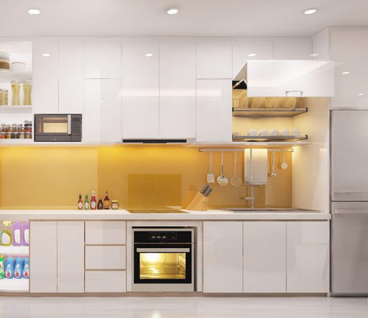 Thiết kế nội thất chung cư 43m2 Hateco - chị Hằng 9 thiêt kế nội thất chung cư 43m2 - chị Hằng 10