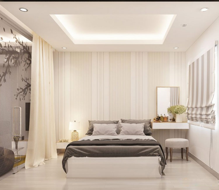 Thiết kế nội thất chung cư 43m2 Hateco - chị Hằng 10 thiêt kế nội thất chung cư 43m2 - chị Hằng 5