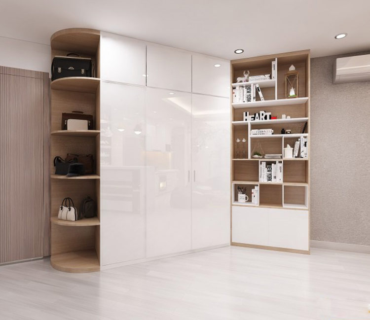 Thiết kế nội thất chung cư 43m2 Hateco - chị Hằng 12 thiêt kế nội thất chung cư 43m2 - chị Hằng 12