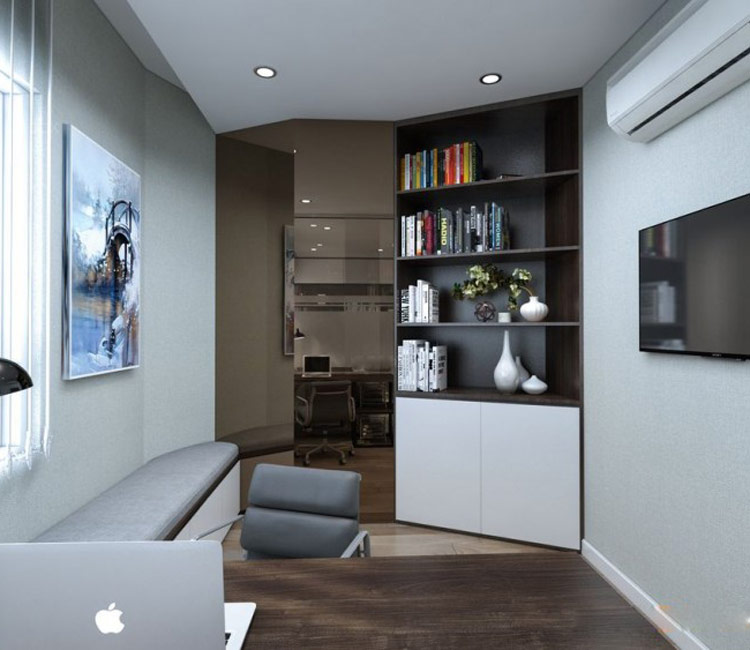 Thiết kế nội thất căn hộ 44m2 Tây Nam Hồ Linh Đàm - anh Dương 10 thiết kế nội thất chung cư 44m2 - anh Dương 5