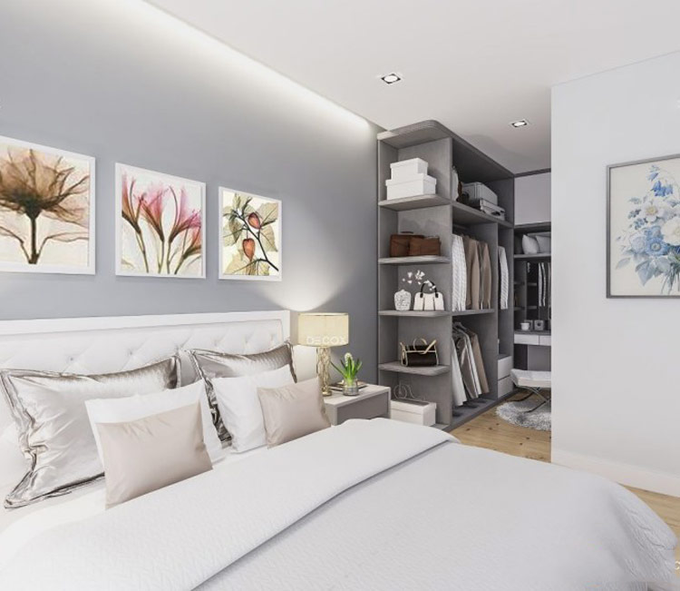 thiết kế nội thất chung cư 45m2 - anh Chiến 9