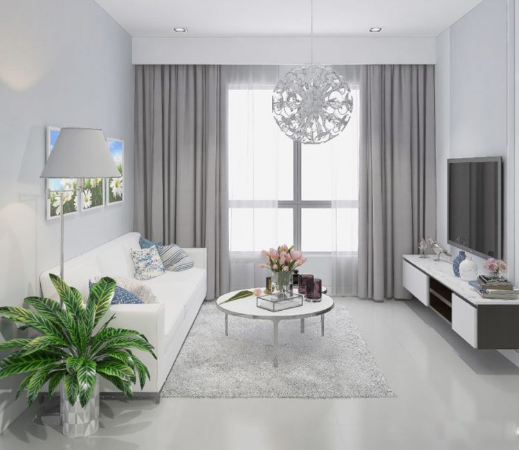 thiết kế nội thất chung cư 45m2 - anh Chiến 6