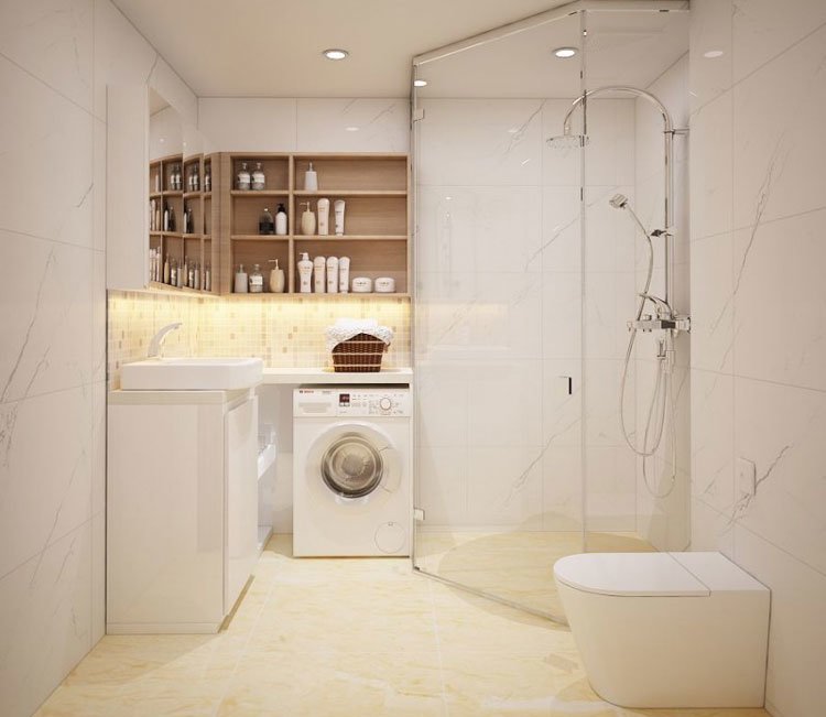 Thiết kế nội thất chung cư 47m2 tại Kim Mã - Anh Thịnh 6 thiet-ke-noi-that-chung-cu-46m2 (7)