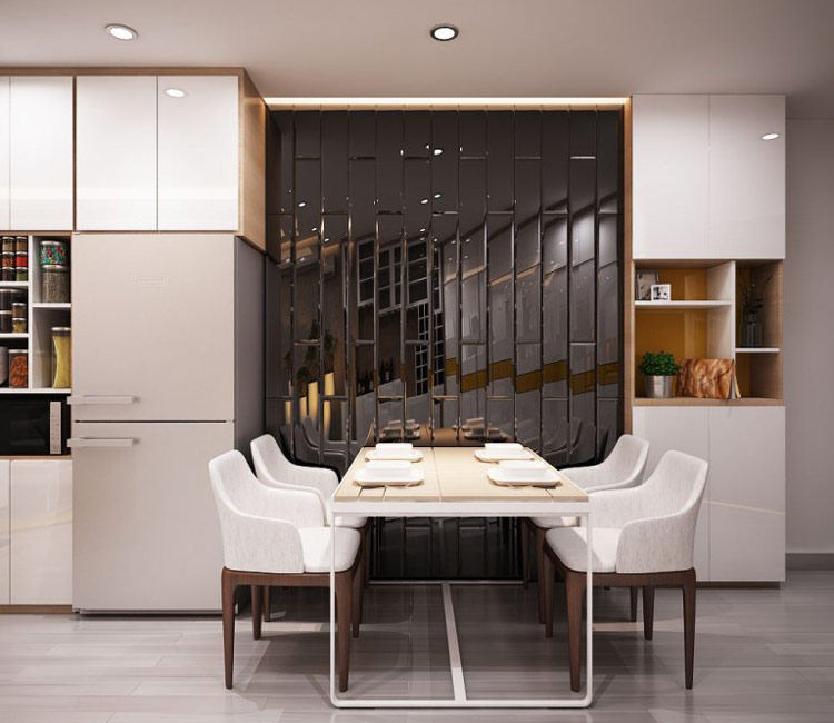 thiết kế nội thất chung cư 46 m2 - anh Nhật 2