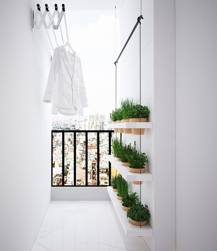 thiết kế nội thất chung cư 46 m2 - anh Nhật 5