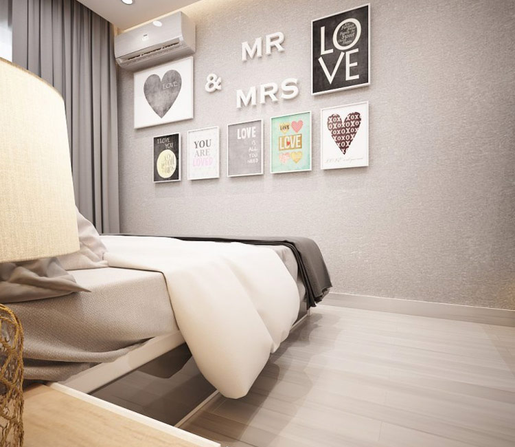 thiết kế nội thất chung cư 46 m2 - anh Nhật 8