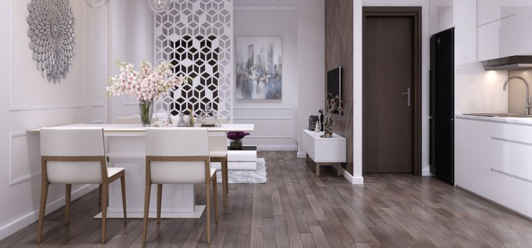 thiết kế nội thất chung cư 48m2 chị Trang 10