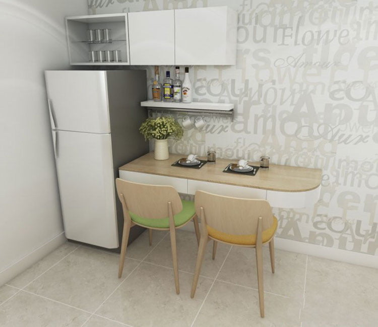 Thiết kế nội thất chung cư 48m2 - chị Trang 2