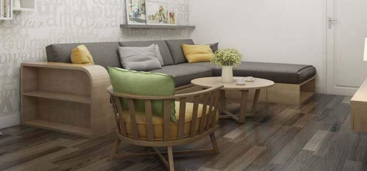 Thiết kế nội thất chung cư 48m2 - chị Trang 8