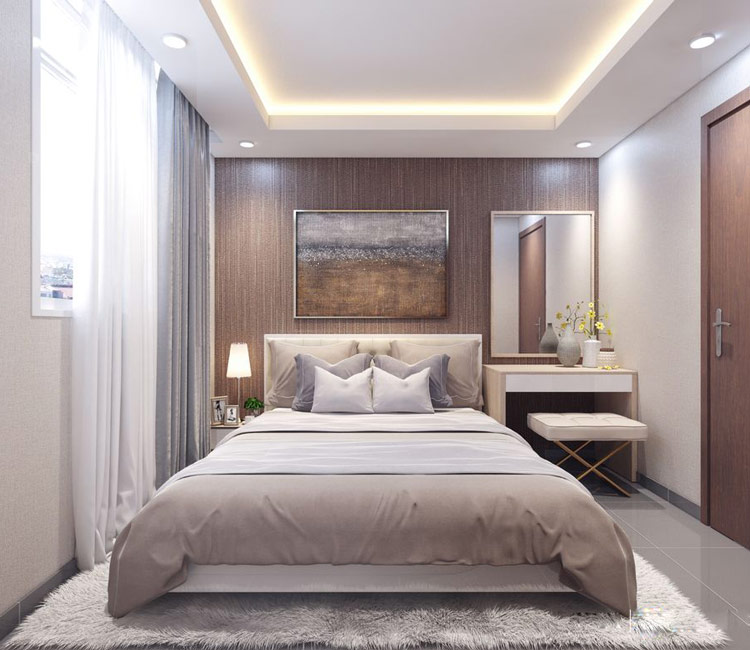 Thiết kế nội thất chung cư 49m2 - chị Vân Anh 12