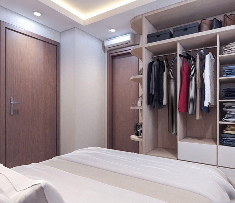 Thiết kế nội thất chung cư 49m2 - chị Vân Anh 15