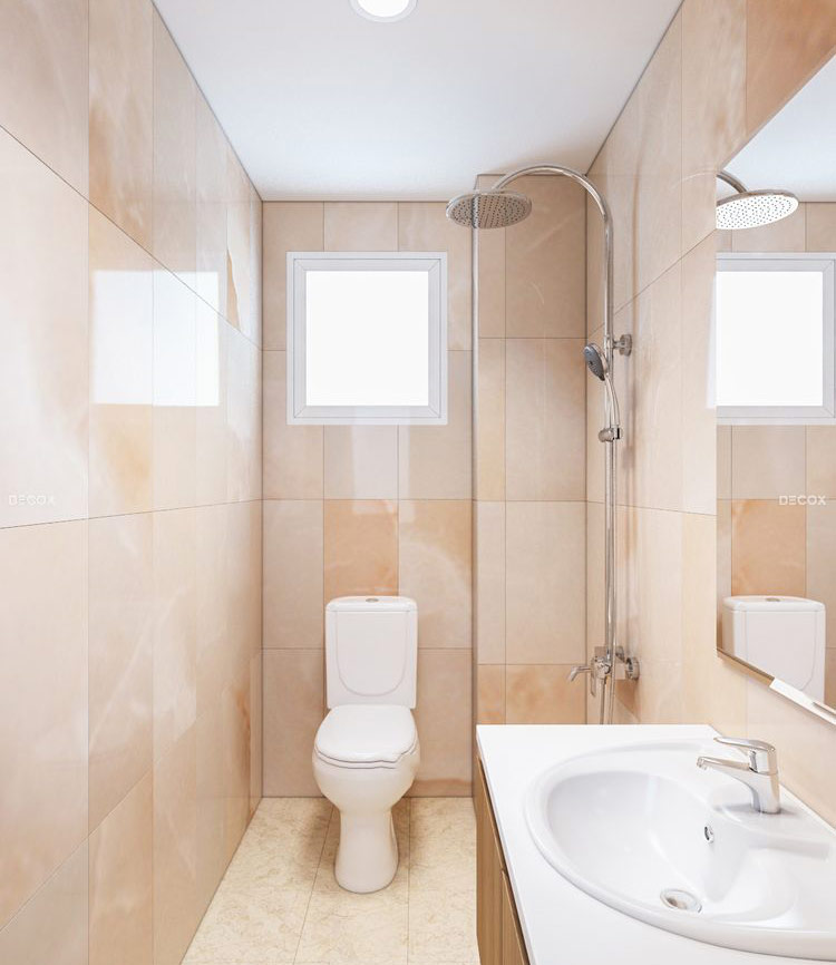 Thiết kế nội thất chung cư 58m2 - chị hương