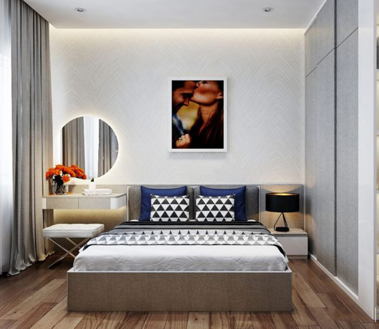 thiết kế nội thất chung cư 60m2 - anh Dũng 8