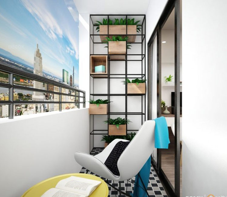 thiết kế nội thất chung cư 60m2 - anh minh 2