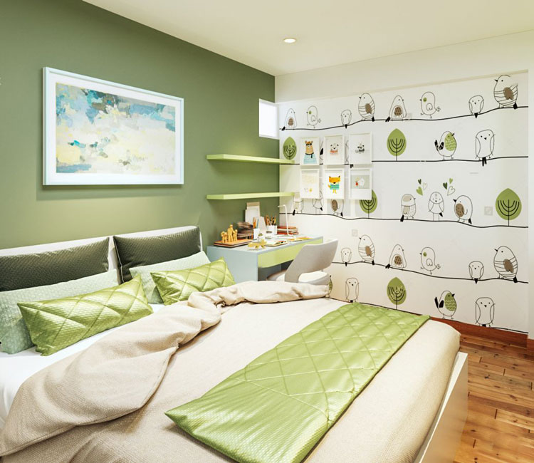 Thiết kế nội thất chung cư Mipec Tower 62m2 - Chị Lan 12