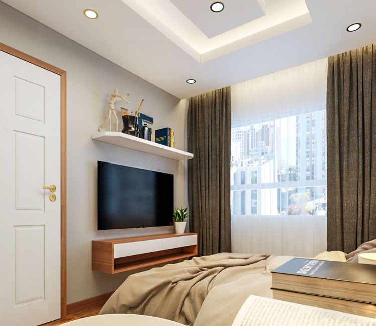 Thiết kế nội thất chung cư Mipec Tower 62m2 - Chị Lan 5 thiet-ke-noi-that-chung-cu-61m2 (5)