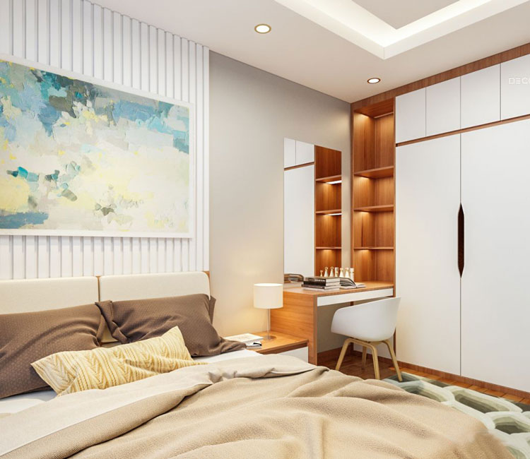 Thiết kế nội thất chung cư Mipec Tower 62m2 - Chị Lan 6 thiet-ke-noi-that-chung-cu-61m2 (6)