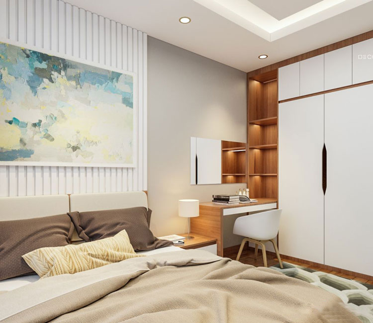 Thiết kế nội thất chung cư Mipec Tower 62m2 - Chị Lan 7 thiet-ke-noi-that-chung-cu-61m2 (7)