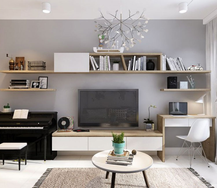 Thiết kế nội thất chung cư FLC 65m2 – Anh Trung 11