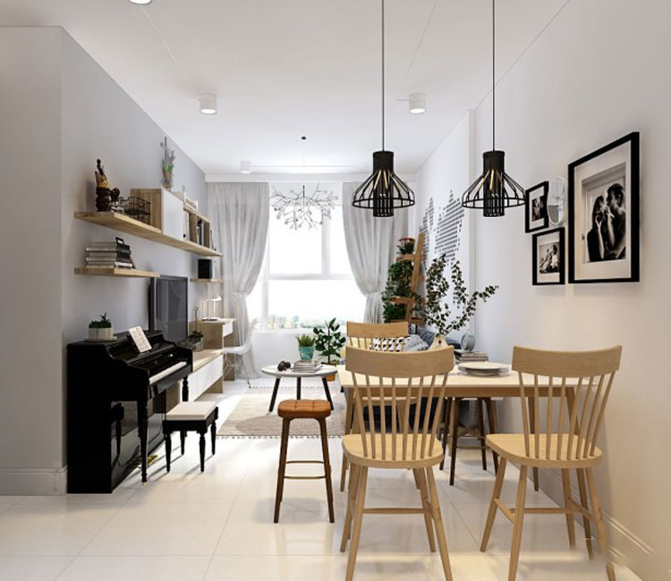 Thiết kế nội thất chung cư FLC 65m2 – Anh Trung 12