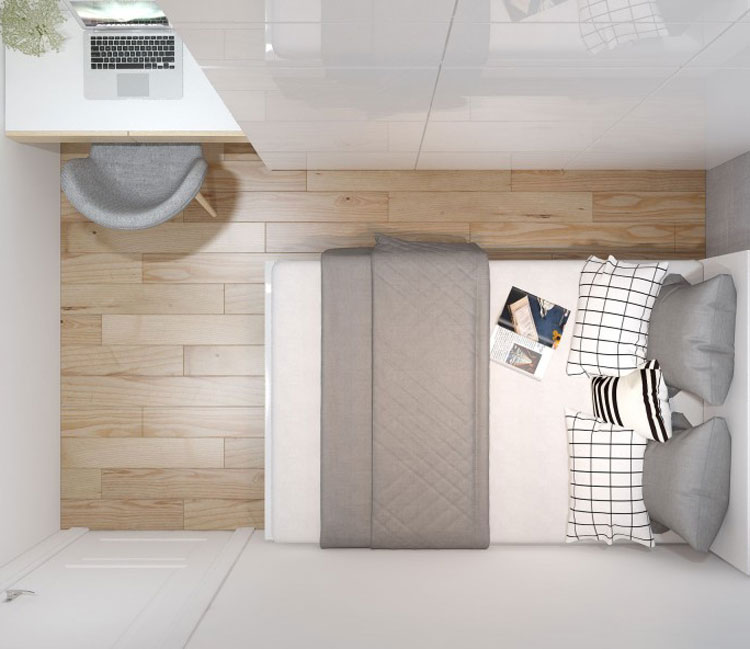 Thiết kế nội thất chung cư FLC 65m2 – Anh Trung 19