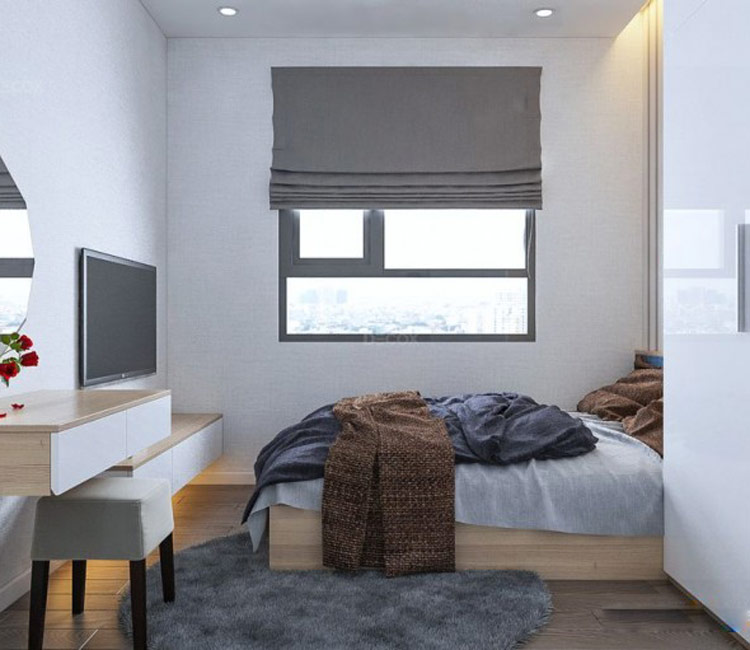 Thiết kế nội thất chung cư 63m2 Linh Đàm - Chị Ngọc Ánh 8 Thiết kế nội thất chung cư 63m2 - chị ngọc ánh 4