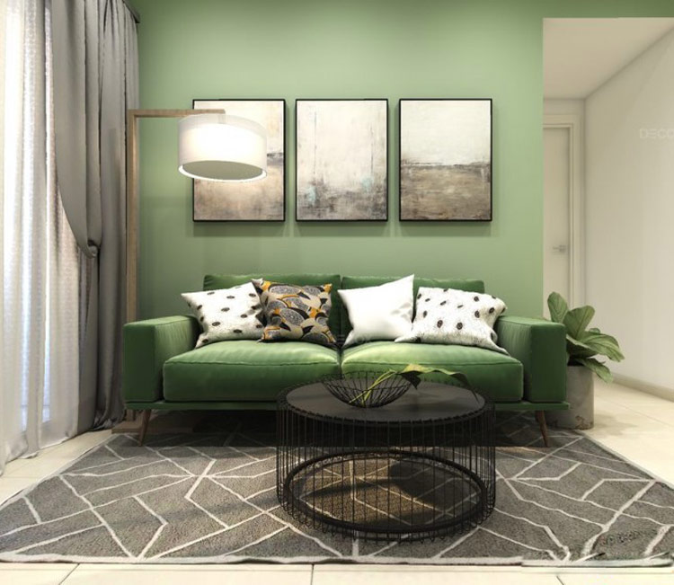 Thiết kế nội thất chung cư 64m2 - chị Linh An 10