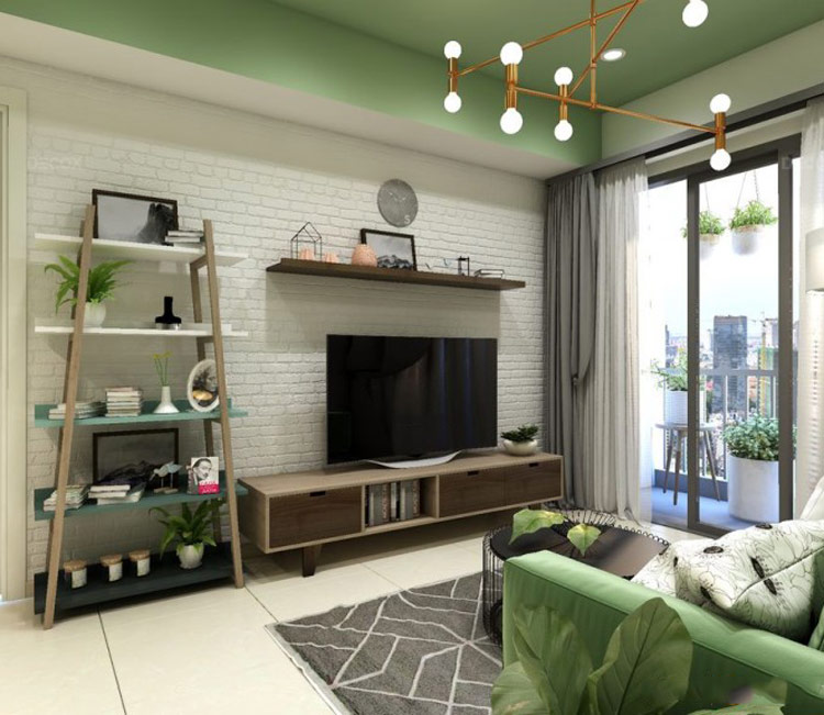 Thiết kế nội thất chung cư 64m2 - chị Linh An 11