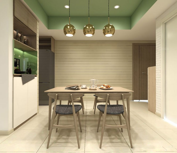 Thiết kế nội thất chung cư 64m2 - chị Linh An 13