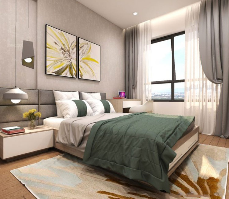 Thiết kế nội thất chung cư 64m2 - chị Linh An 4