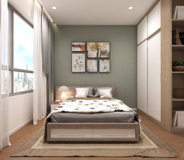 Thiết kế nội thất chung cư 64m2 - chị Linh An 6