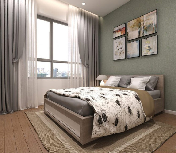 Thiết kế nội thất chung cư 64m2 - chị Linh An 7