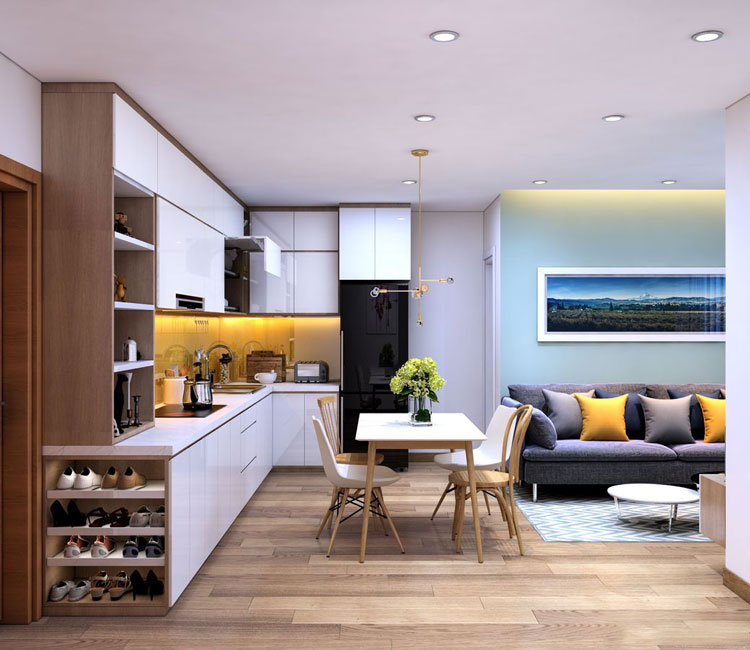 Thiết kế nội thất chung cư 65m2 Đại Thanh - anh Phúc 1 thiet-ke-noi-that-chung-cu-65m2 (1)