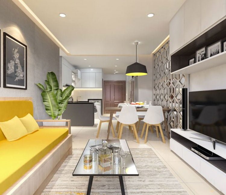 Thiết kế nội thất chung cư 67m2 Roma Plaza - chị Hồng 8