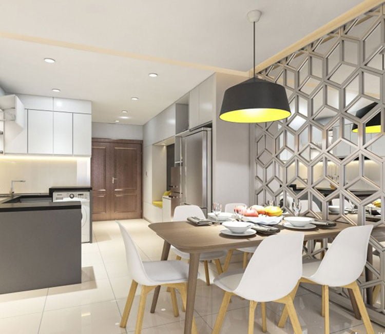 Thiết kế nội thất chung cư 67m2 Roma Plaza - chị Hồng 13