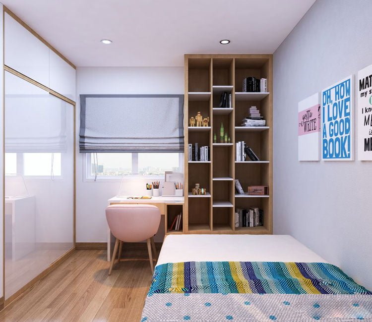 Thiết kế nội thất chung cư 68m2 FLC - anh Khôi 10