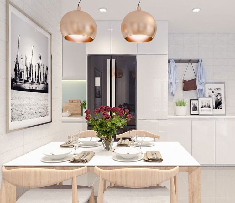 Thiết kế nội thất chung cư 68m2 Rainbow - Chị Thanh 5