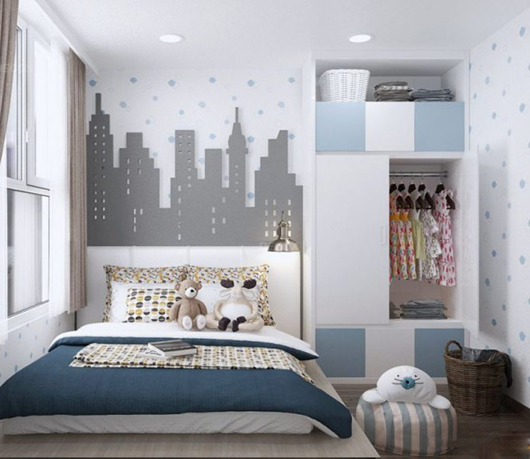 Thiết kế nội thất chung cư 68m2 Golden Plaza - Chị Ngọc Anh 17 thiết kế nội thất chung cư 68m2 - chị Ngọc Anh 25