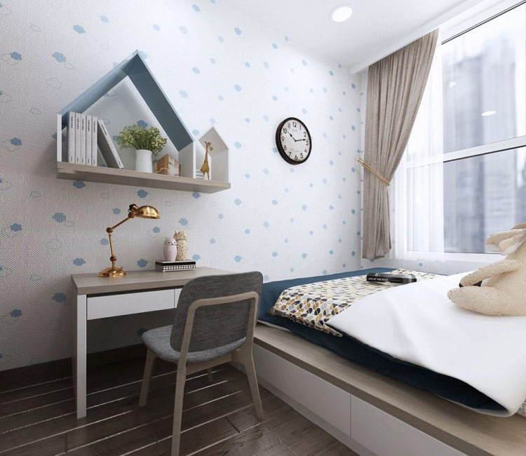 Thiết kế nội thất chung cư 68m2 Golden Plaza - Chị Ngọc Anh 18 thiết kế nội thất chung cư 68m2 - chị Ngọc Anh 27