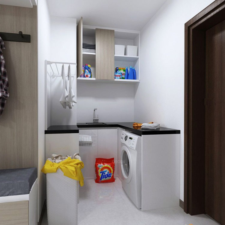 Thiết kế nội thất chung cư 68m2 Golden Plaza - Chị Ngọc Anh 20 thiết kế nội thất chung cư 68m2 - chị Ngọc Anh 9