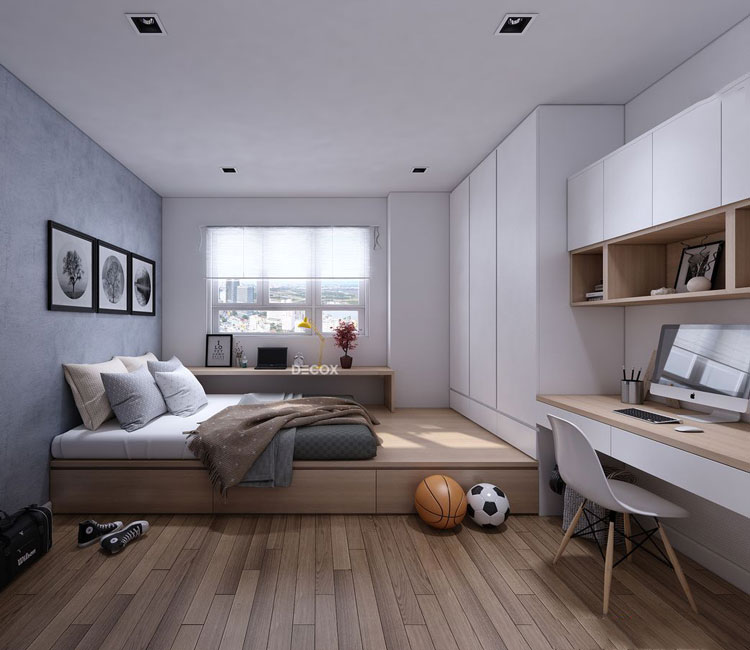 Thiết kế nội thất chung cư 77m2 khu đô thị Mỹ Đình 5 thiet-ke-noi-that-chung-cu-77m2-khu-do-thi-my-dinh (7)