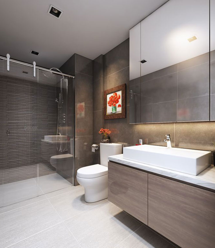 Thiết kế nội thất chung cư IMSPERIA SKY GARDEN 90m2- Chị Bình 3