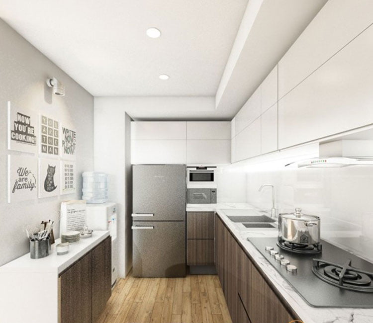 Thiết kế nội thất chung cư 97m2 Sail Tower - chị Dung 2