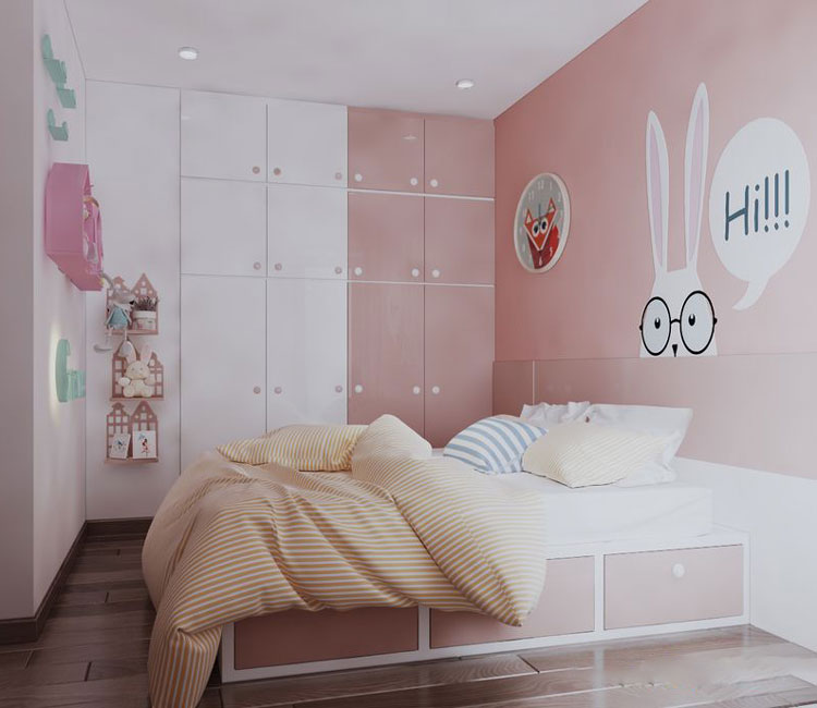 Thiết kế nội thất chung cư Complex Thống Nhất 65m2 – Anh Minh 10