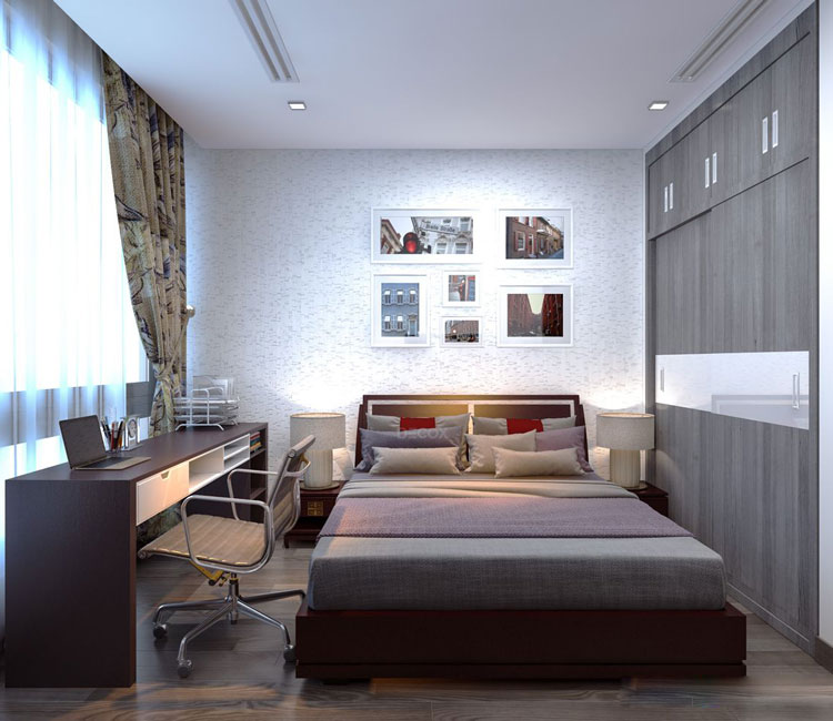 Thiết kế nội thất chung cư Complex Thống Nhất 65m2 – Anh Minh 3